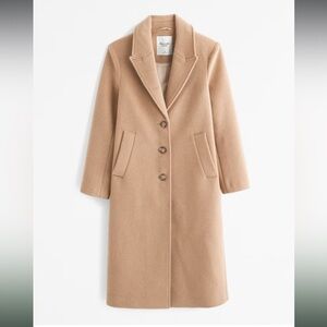 Petite Abercrombie Wool Blend Coat - Small